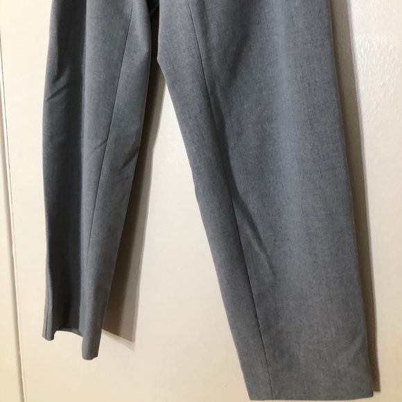 LOFT Grey Paper bag Pant - Picture 3 of 6
